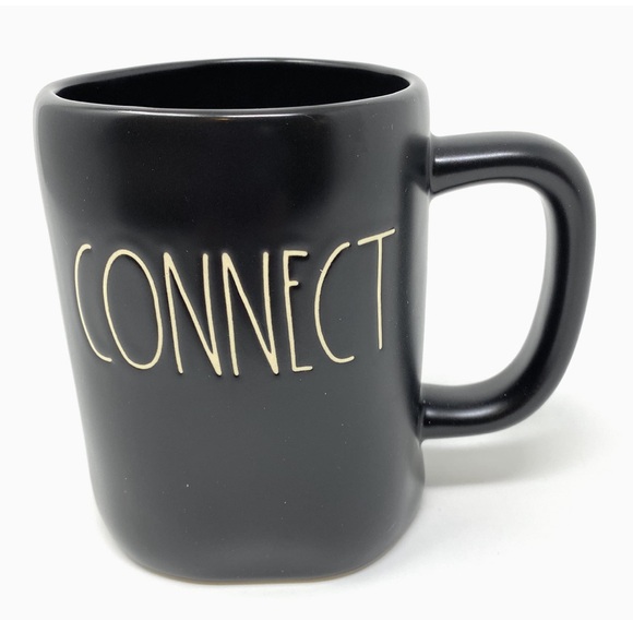 RAE DUNN Black Matte CONNECT Mud NWT - Picture 4 of 4